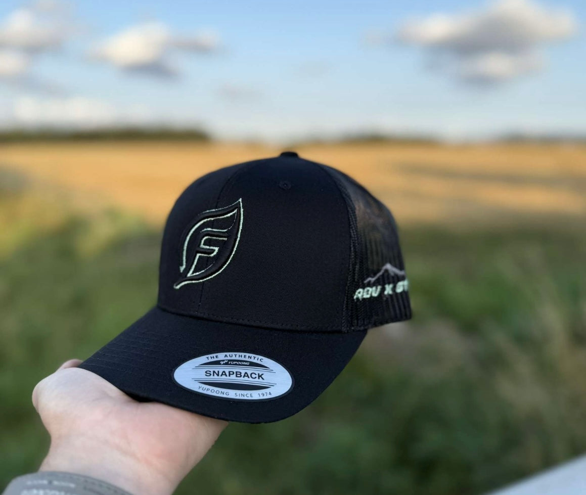 FreshTred ‘The Basics’ cap - Black/Mint
